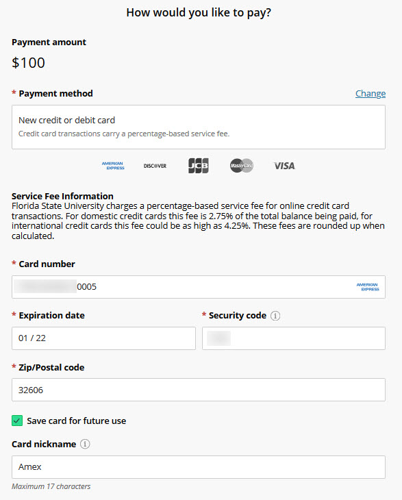 Storing Payment Data Controller's Office